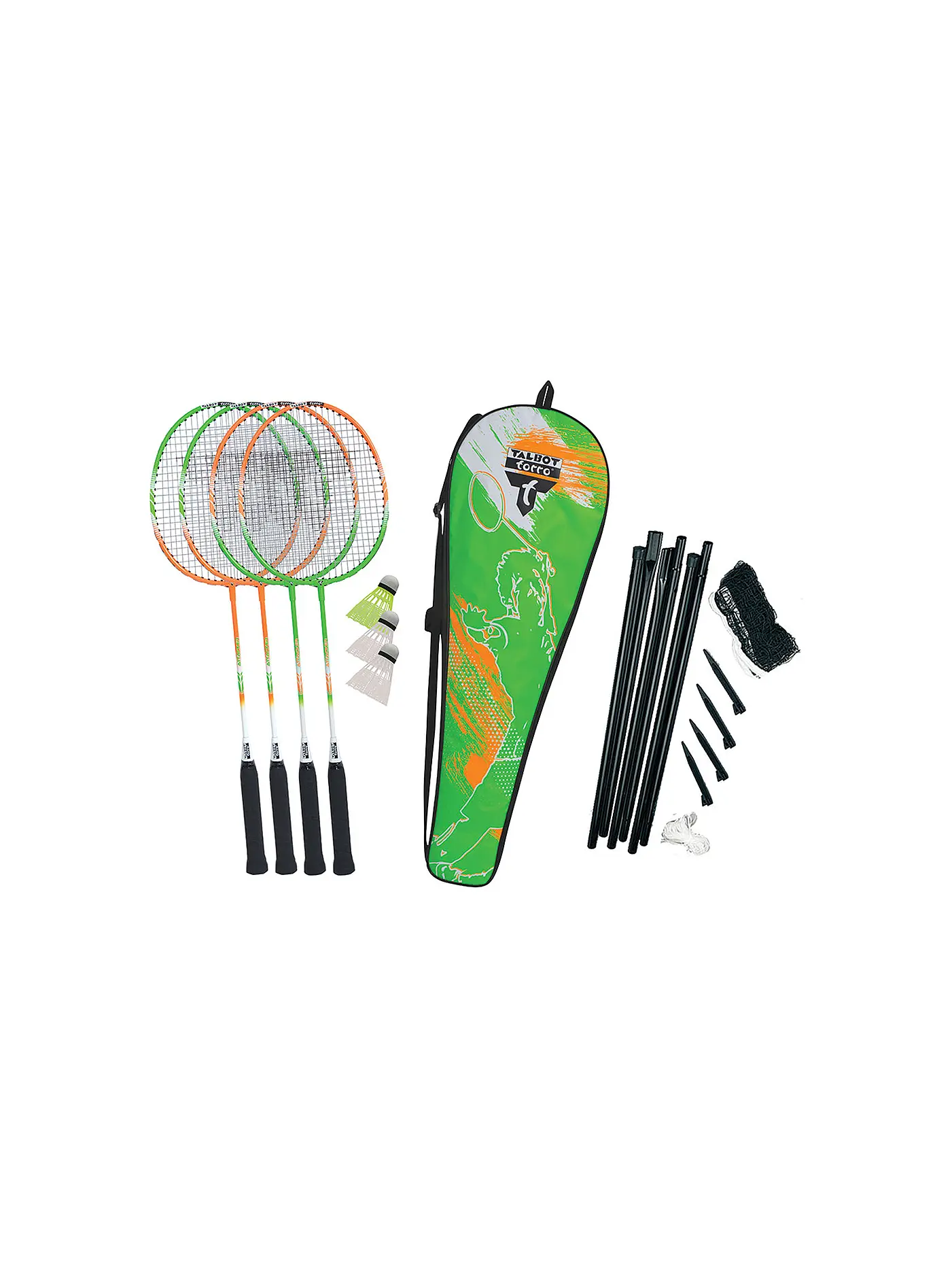 TALBOT TORRO | Badminton-Set 4-Attacker Plus | 